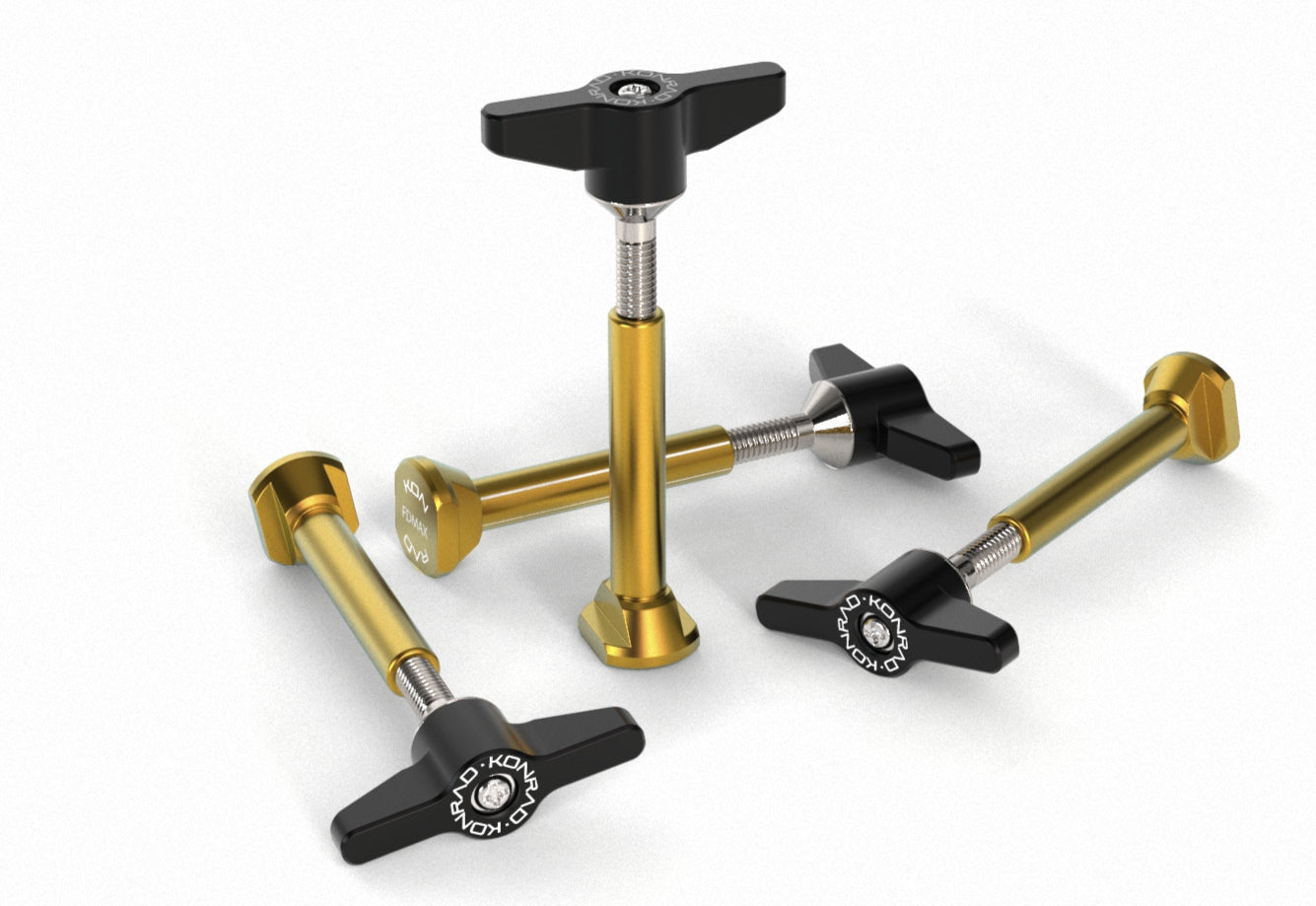 Foil Drive and Take Off - Konrad Click nut (set of 4)